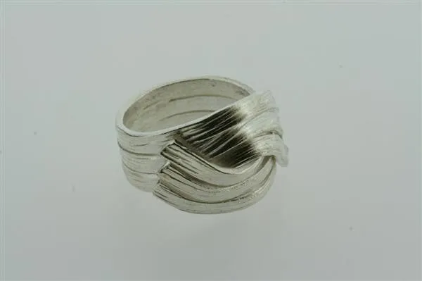 3 Strand Sterling Silver Twist Ring