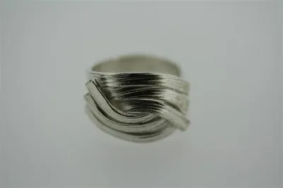 3 Strand Sterling Silver Twist Ring