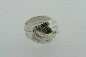 3 Strand Sterling Silver Twist Ring