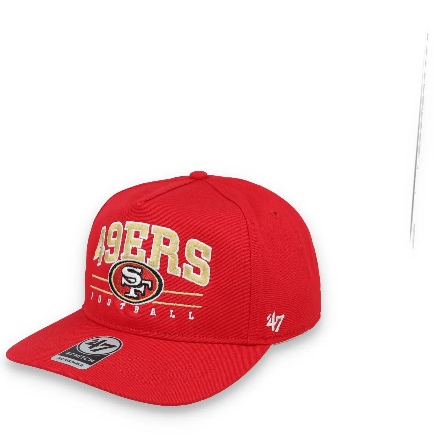 '47 Brand San Francisco 49ers Hitch Adjustable Hat-Red