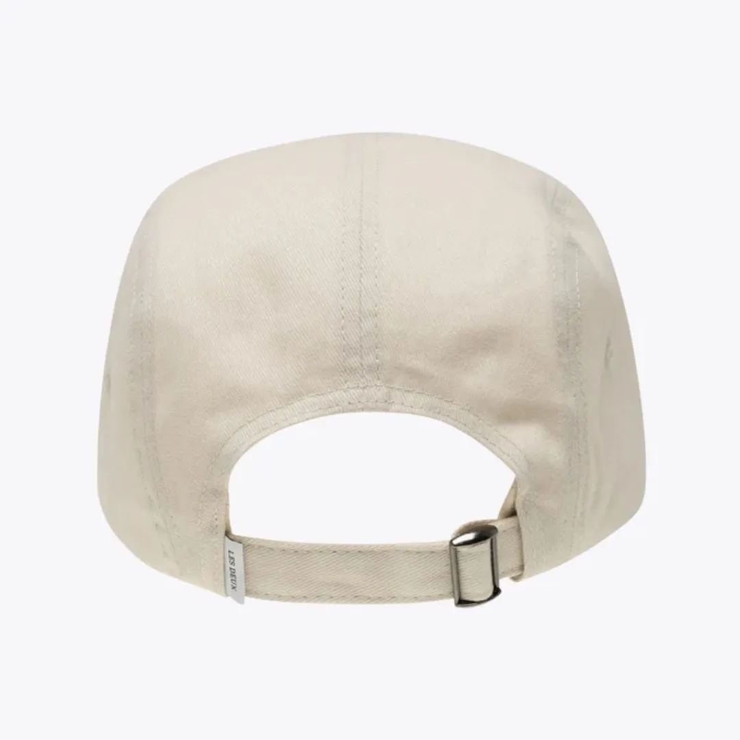 5-Panel Twill Crew Cap (Ivory)