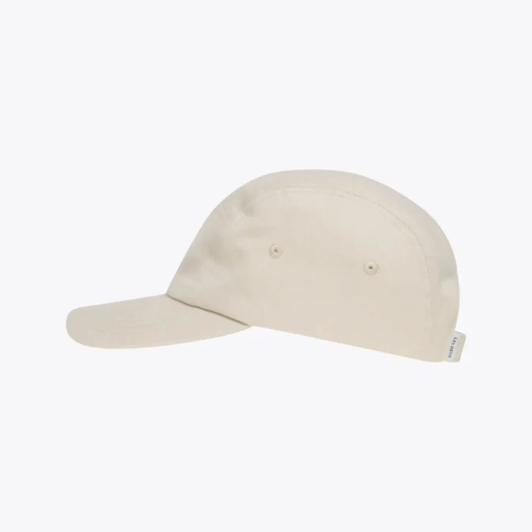5-Panel Twill Crew Cap (Ivory)