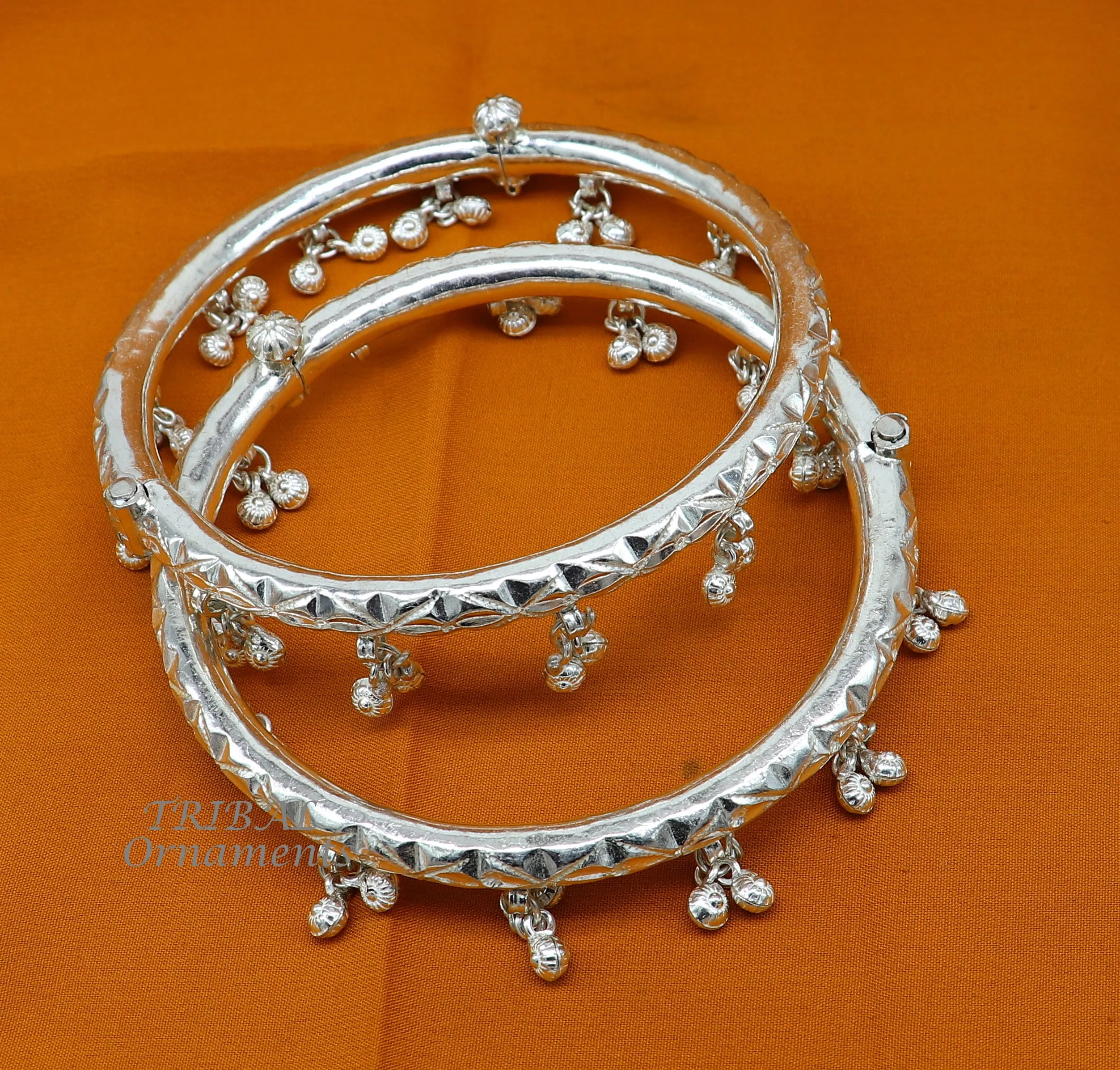 925 sterling silver Vintage design handmade gorgeous cultural foot kada ankle bracelet tribal ethnic silver belly dance jewelry nsfk87