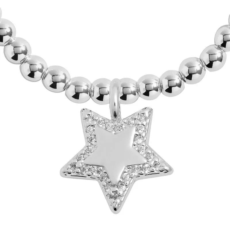 A Little One In A Million Christmas Bracelet Silver-plated