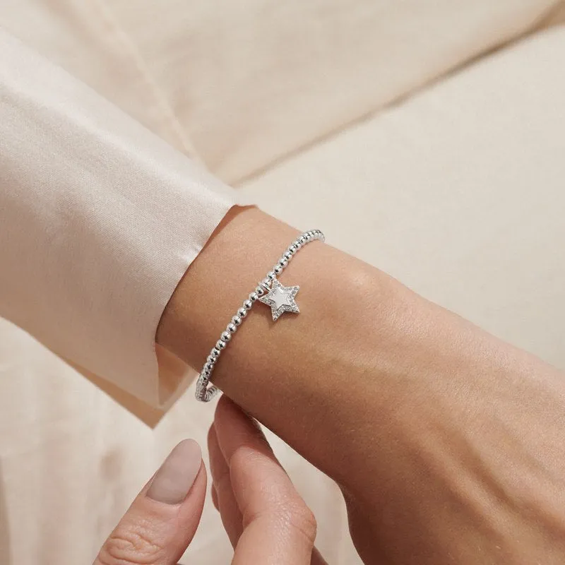 A Little One In A Million Christmas Bracelet Silver-plated