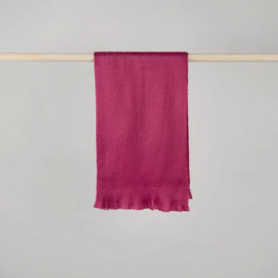 Alpaca Scarf - Berry