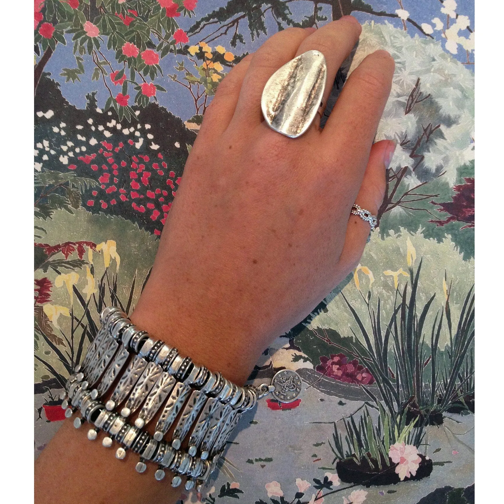 Anatolian Boho Ring - "Waves"