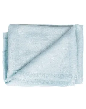 Aqua Cashmere Blend Scarf