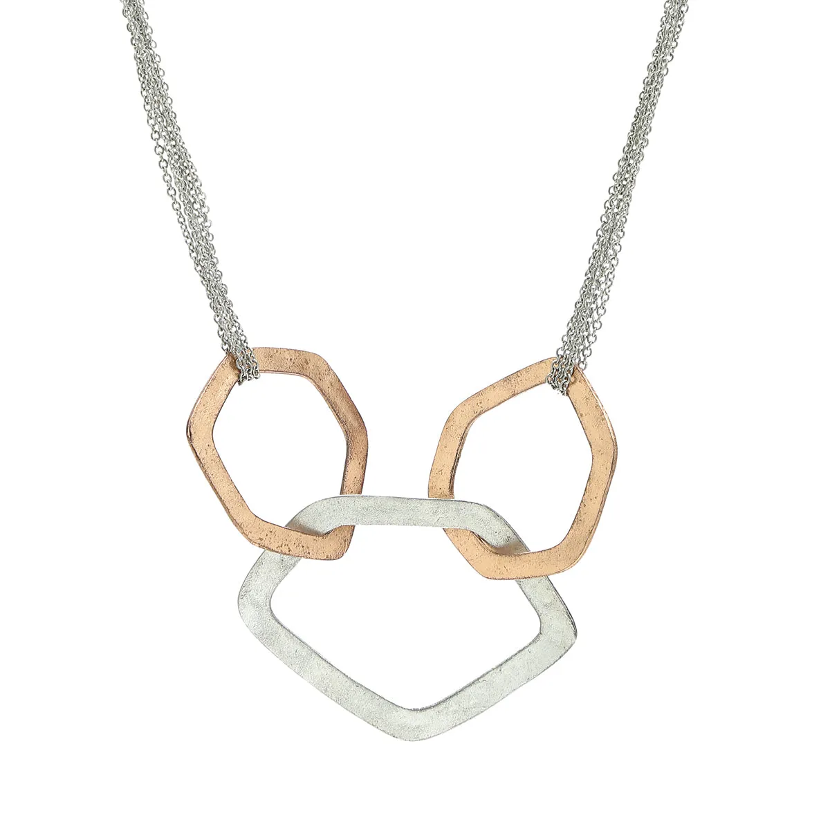 Ayas 3 Rings Rose Gold