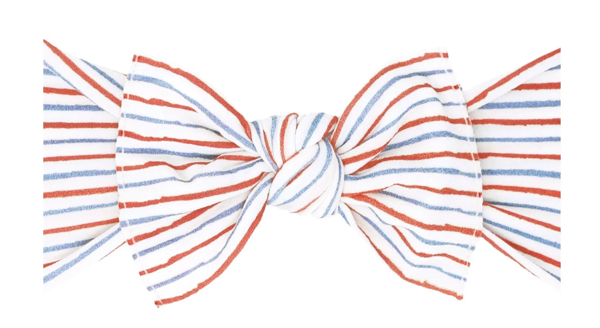 Baby Bling Americana Stripe Printed Knot Headband