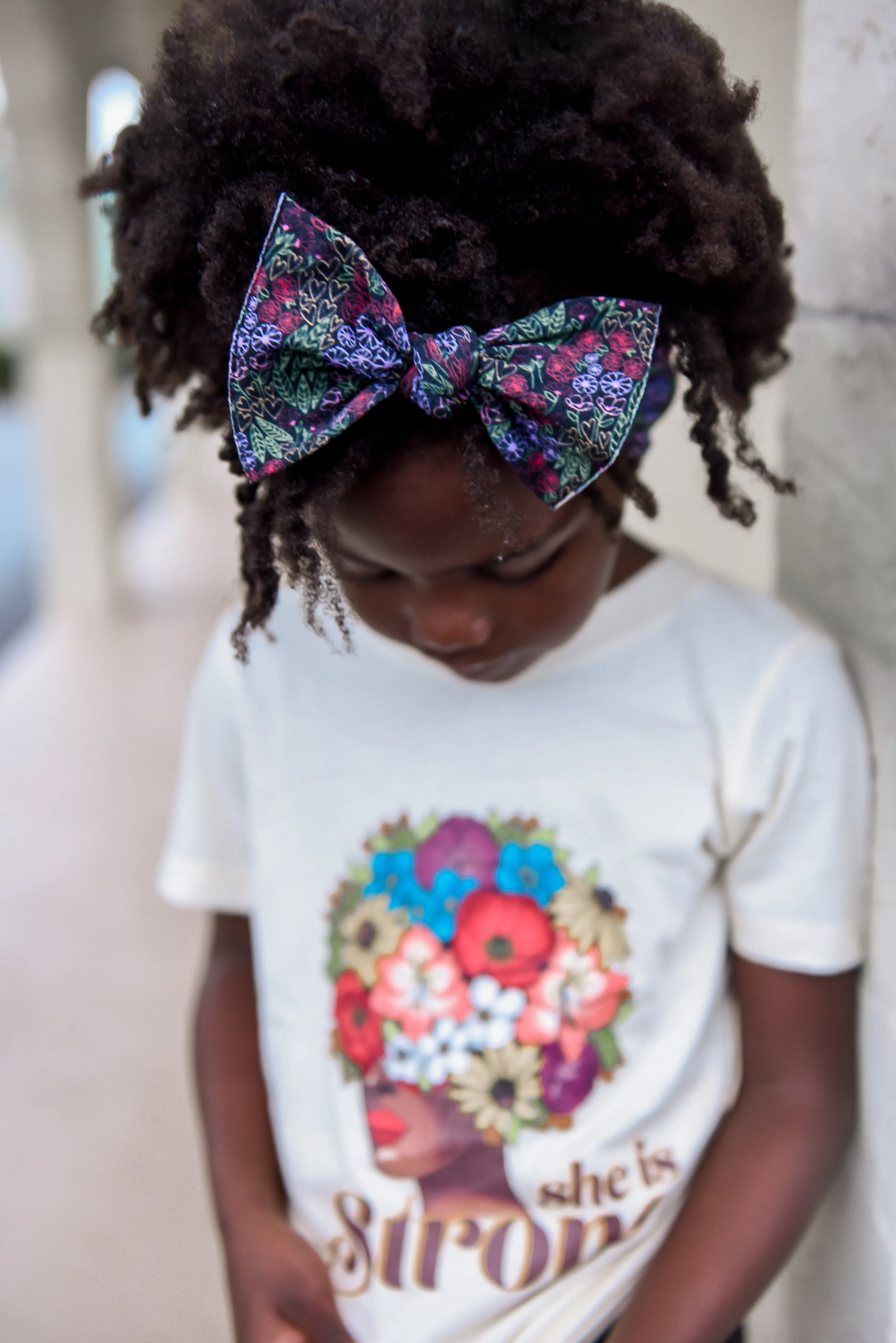 Baby Bling Ashley Printed Knot Headband
