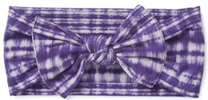 Baby Bling Indigo Girl Printed Knot Headband