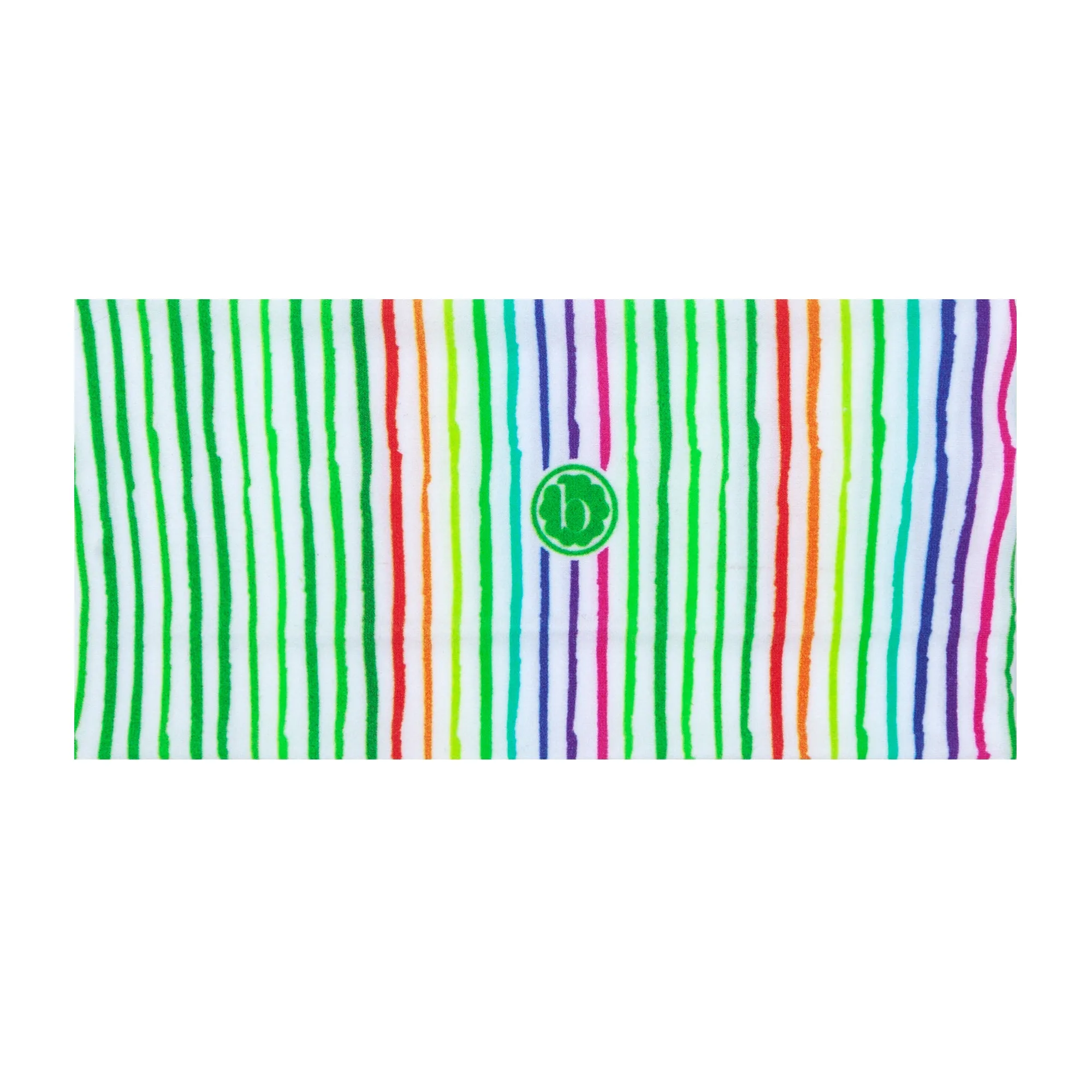 Baby Bling Lucky Stripe Printed Knot Headband
