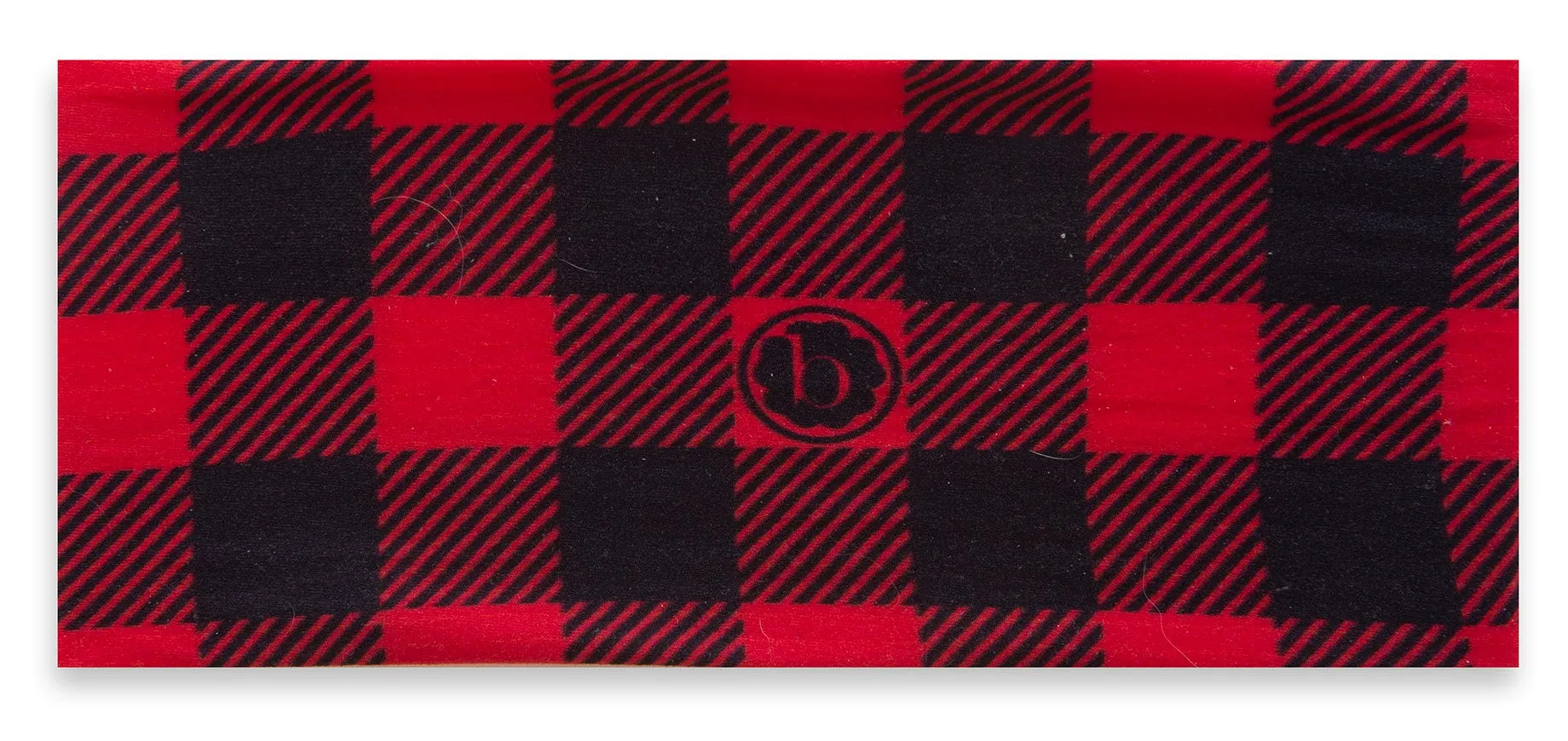 Baby Bling Lumberjack Printed Knot Headband