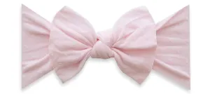 Baby Bling Peony Shabby Dot Patterned Knot Headband