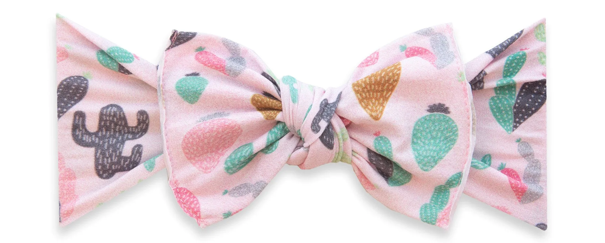 Baby Bling Pink Desert Printed Knot Headband