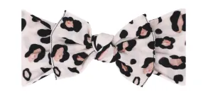 Baby Bling Wildcat Printed Knot Headband