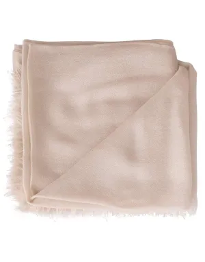 Beige Cashmere Scarf