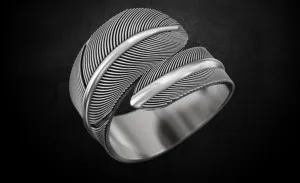 Bird Feather Ring