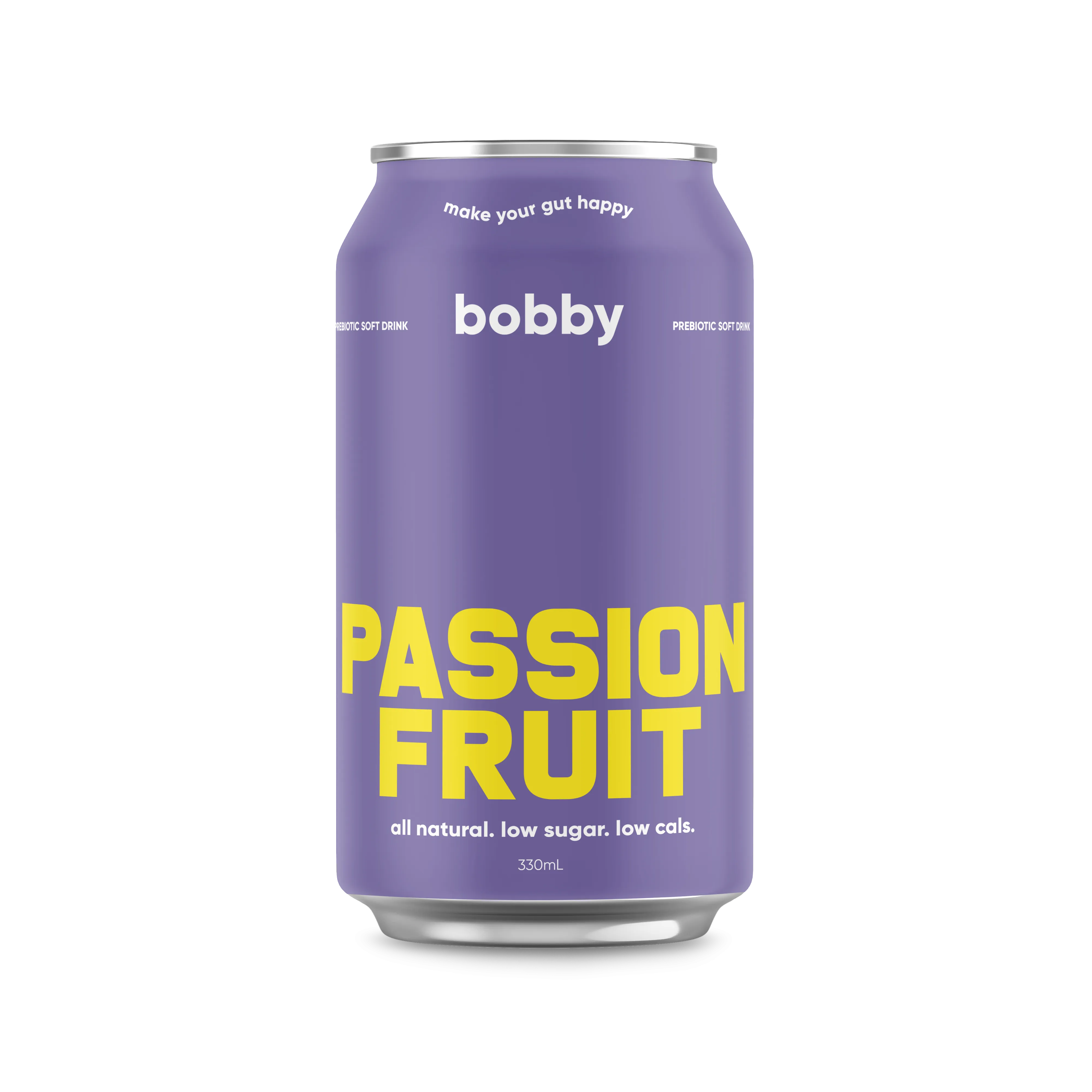 Bobby Prebiotic Soft Drink Passionfruit 330mL