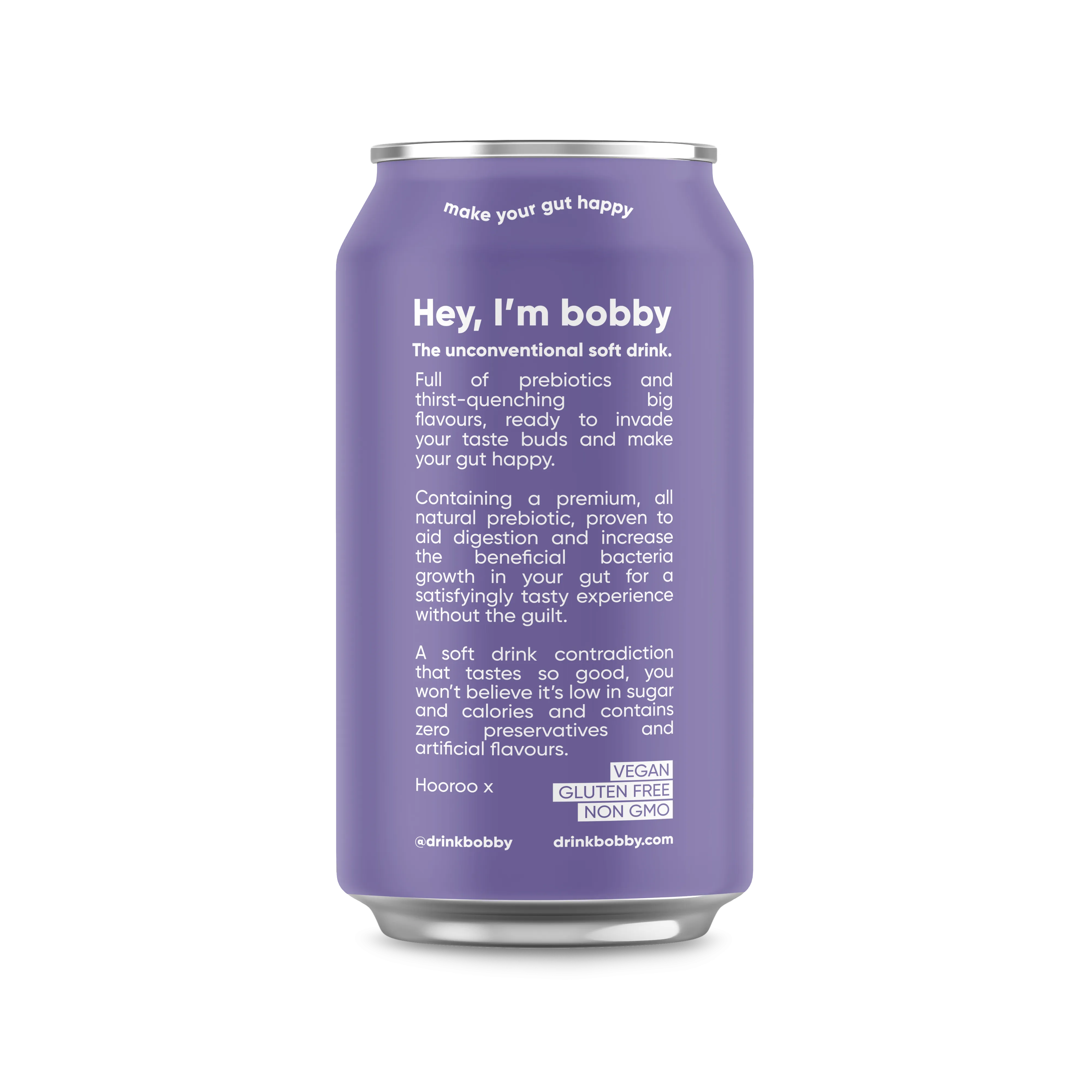 Bobby Prebiotic Soft Drink Passionfruit 330mL