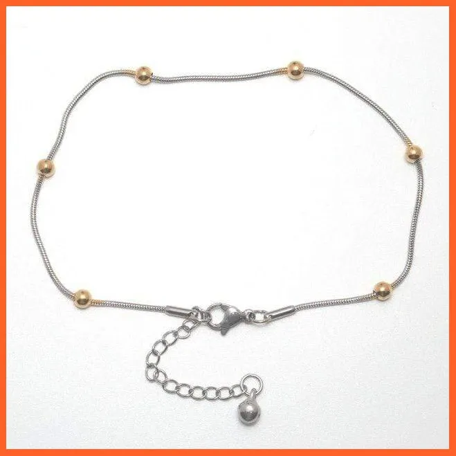 Charm Anklet Bracelet For Women | Barefoot Beach Jewelry