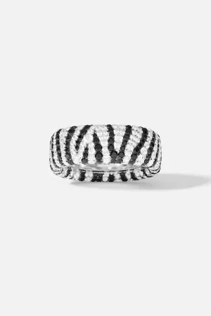Chunky Zebra Ring