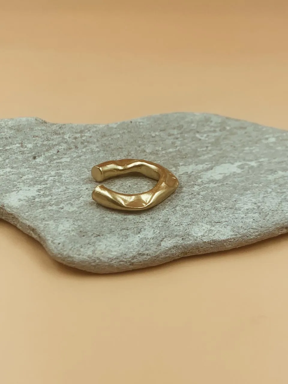 Crater Unisex Ring