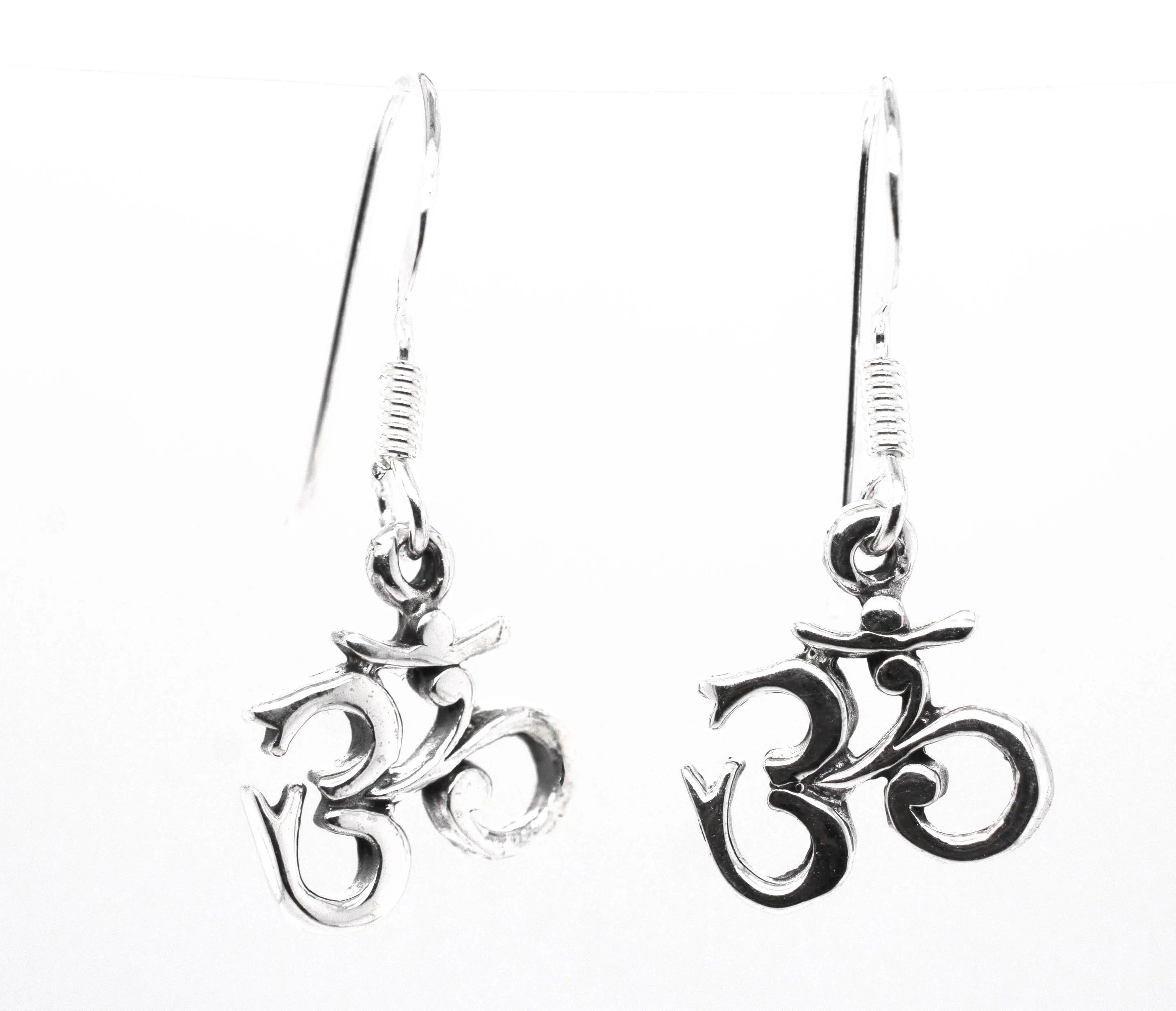 Dainty "Om" Earrings