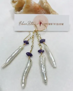 Delicate Freshwater Pearl Earrings