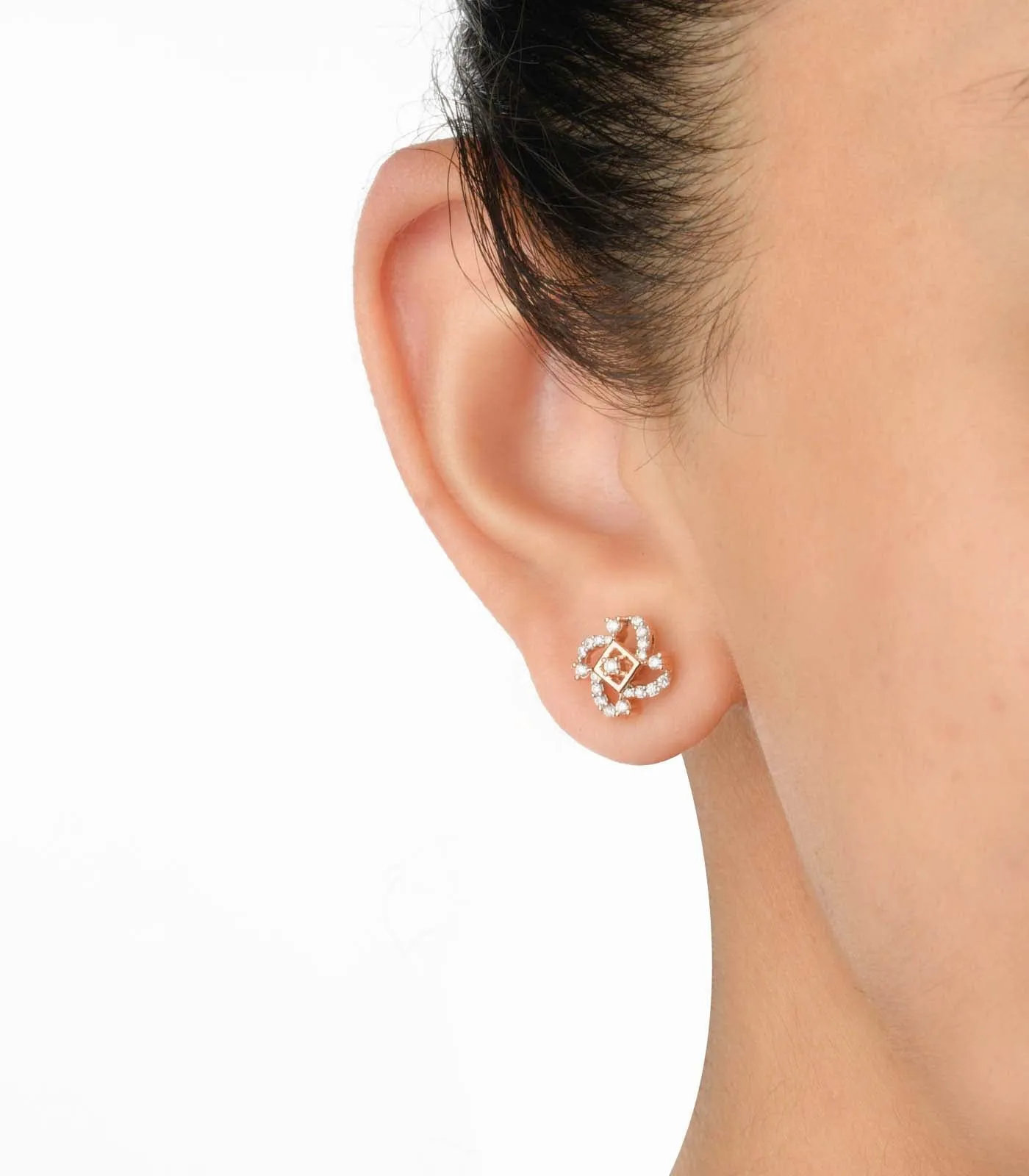 Diamond Delicate Dazzle Earrings
