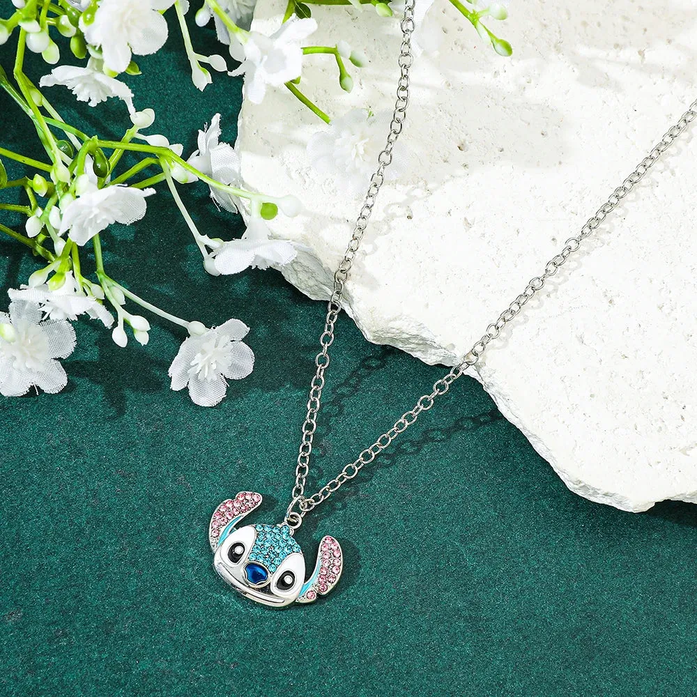 Disney Stitch Cartoon Pendant Necklace