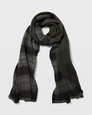 Double-Faced Striped Scarf
