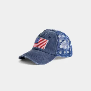 Ellery Mesh Hat - Navy