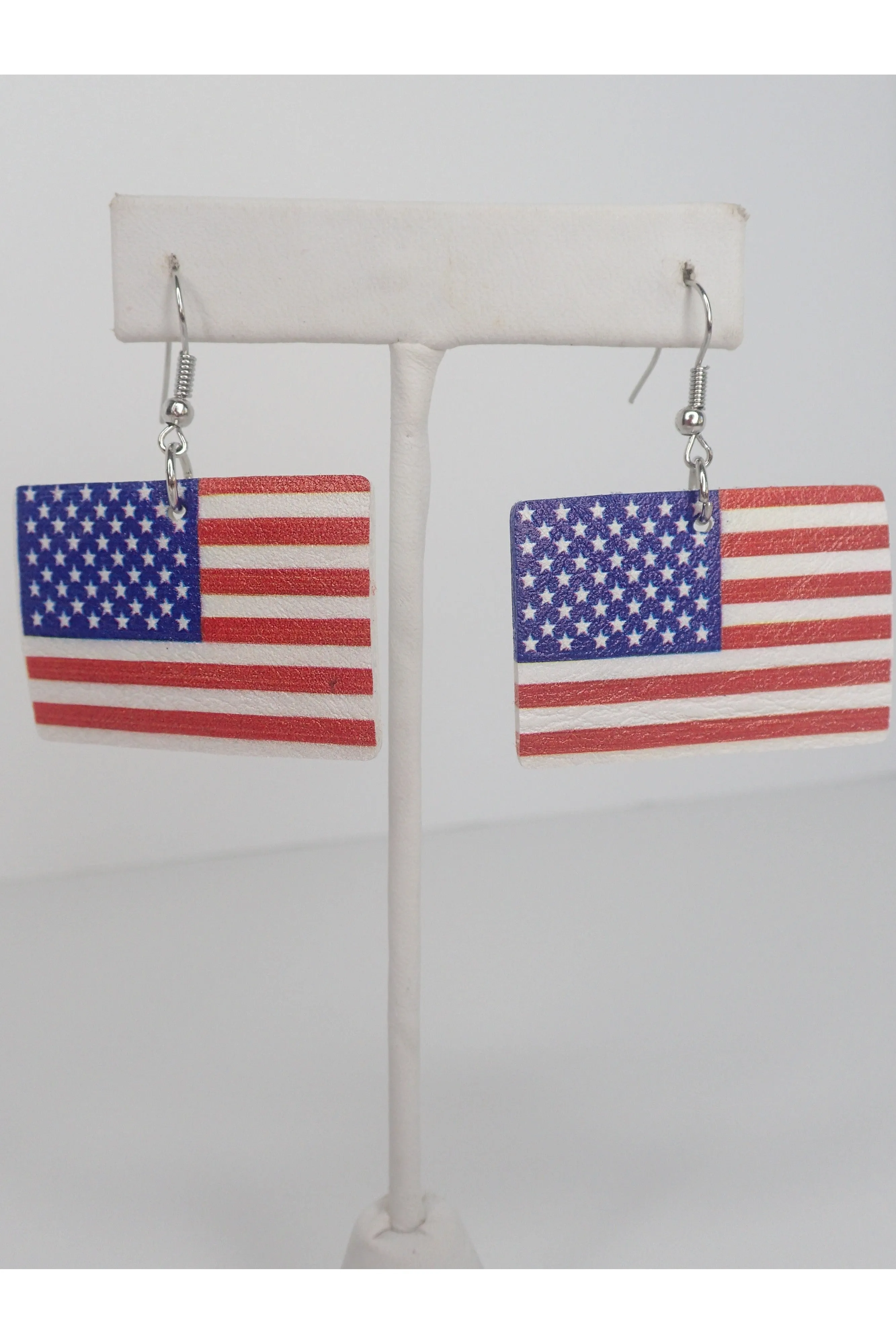Emma American Beaded Tassel Necklaces - Two Styles Flag Or Cross