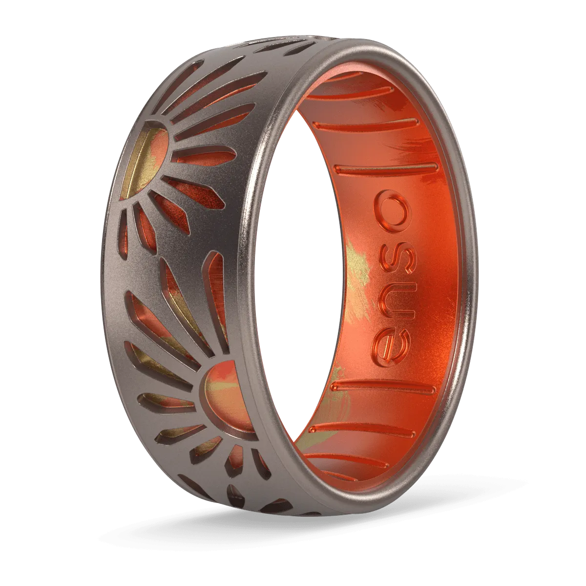 Etched Silicone Ring - Sunshine
