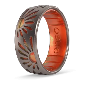 Etched Silicone Ring - Sunshine