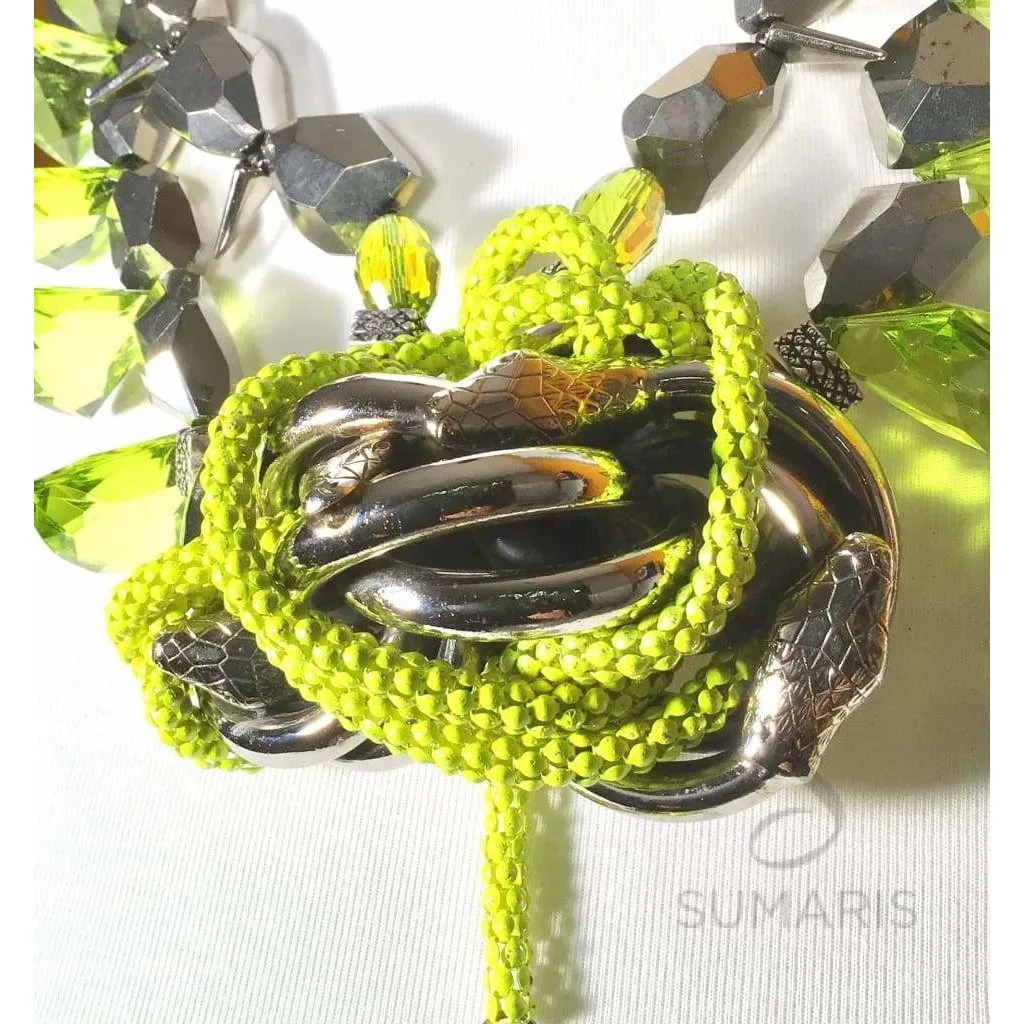 FATAL ATTRACTIONS OOAK STATEMENT NECKLACE