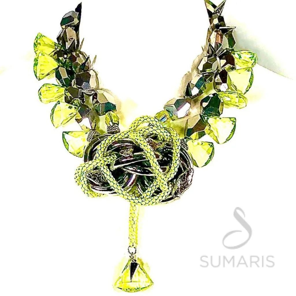 FATAL ATTRACTIONS OOAK STATEMENT NECKLACE