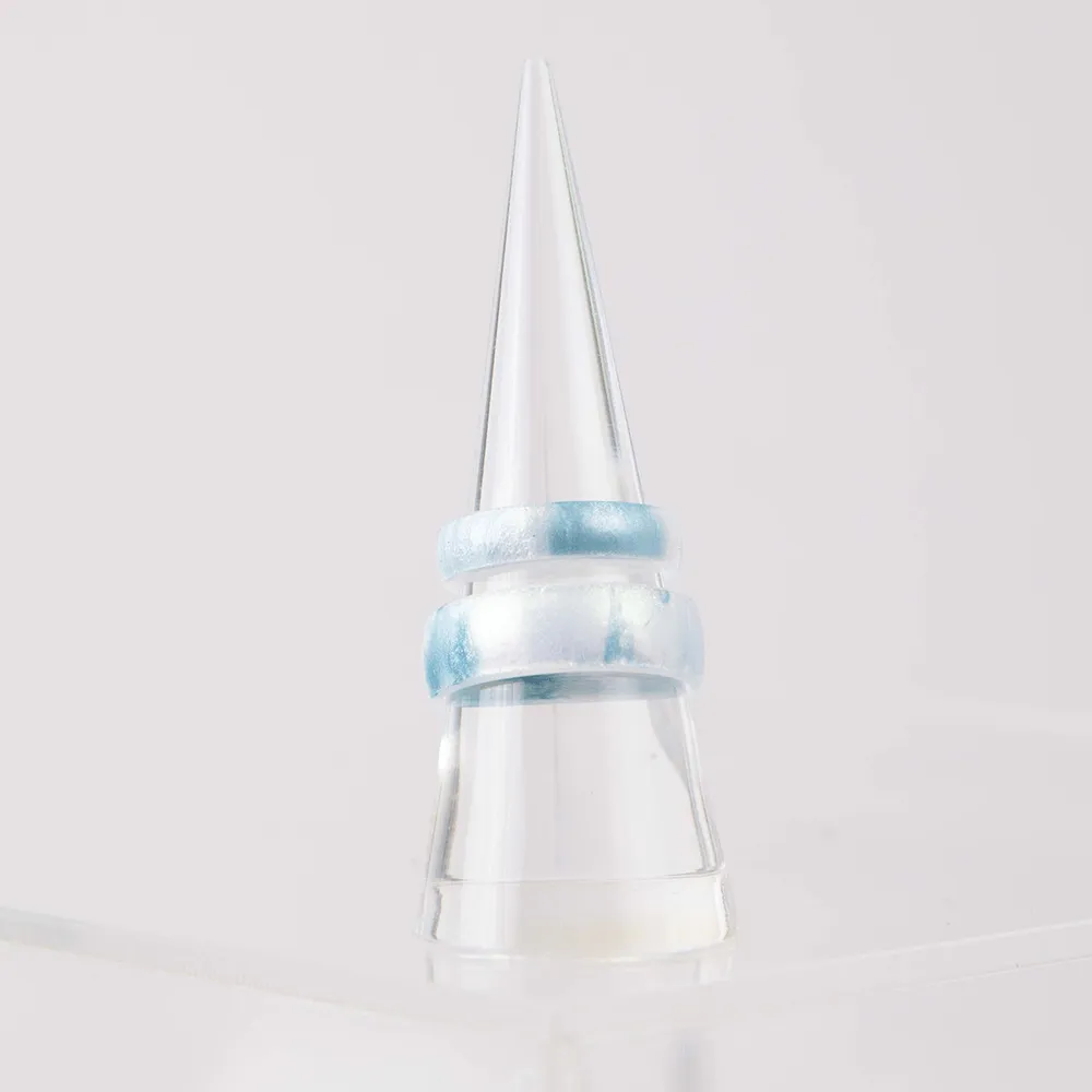 Handcrafted Classic Silicone Ring - Ocean Mist