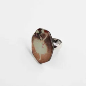 Handcrafted Degas Ballerina Ring by Sylca