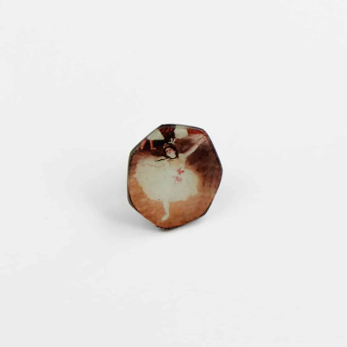 Handcrafted Degas Ballerina Ring by Sylca