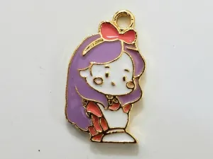 Lavender Doll Alloy Charms