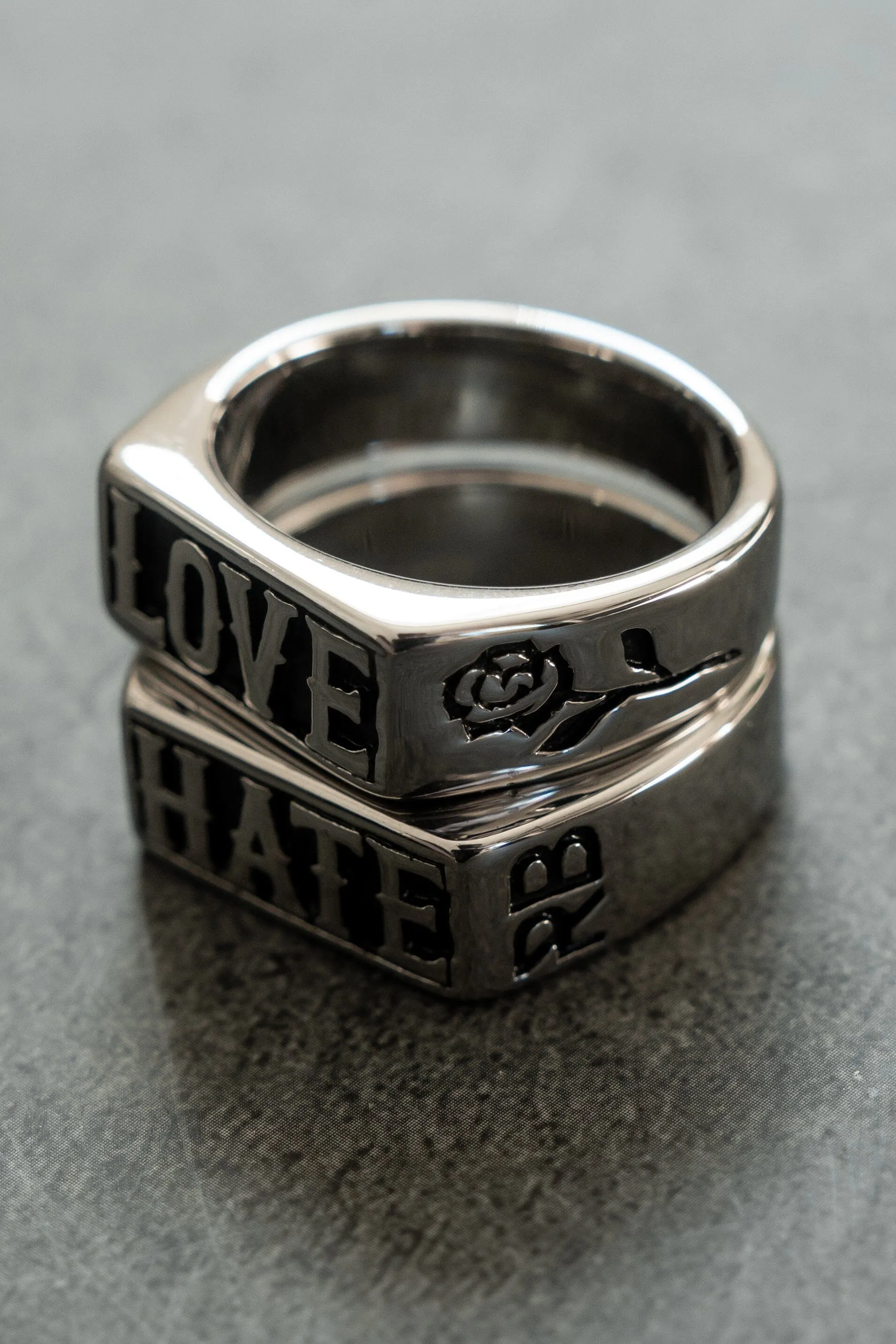 Love/Hate Rings