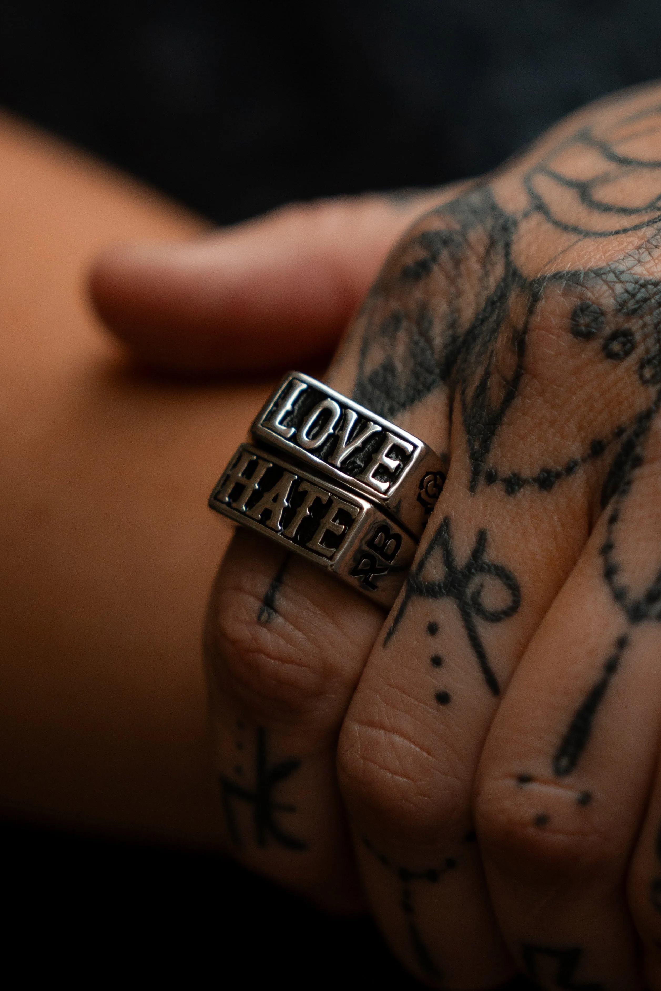 Love/Hate Rings