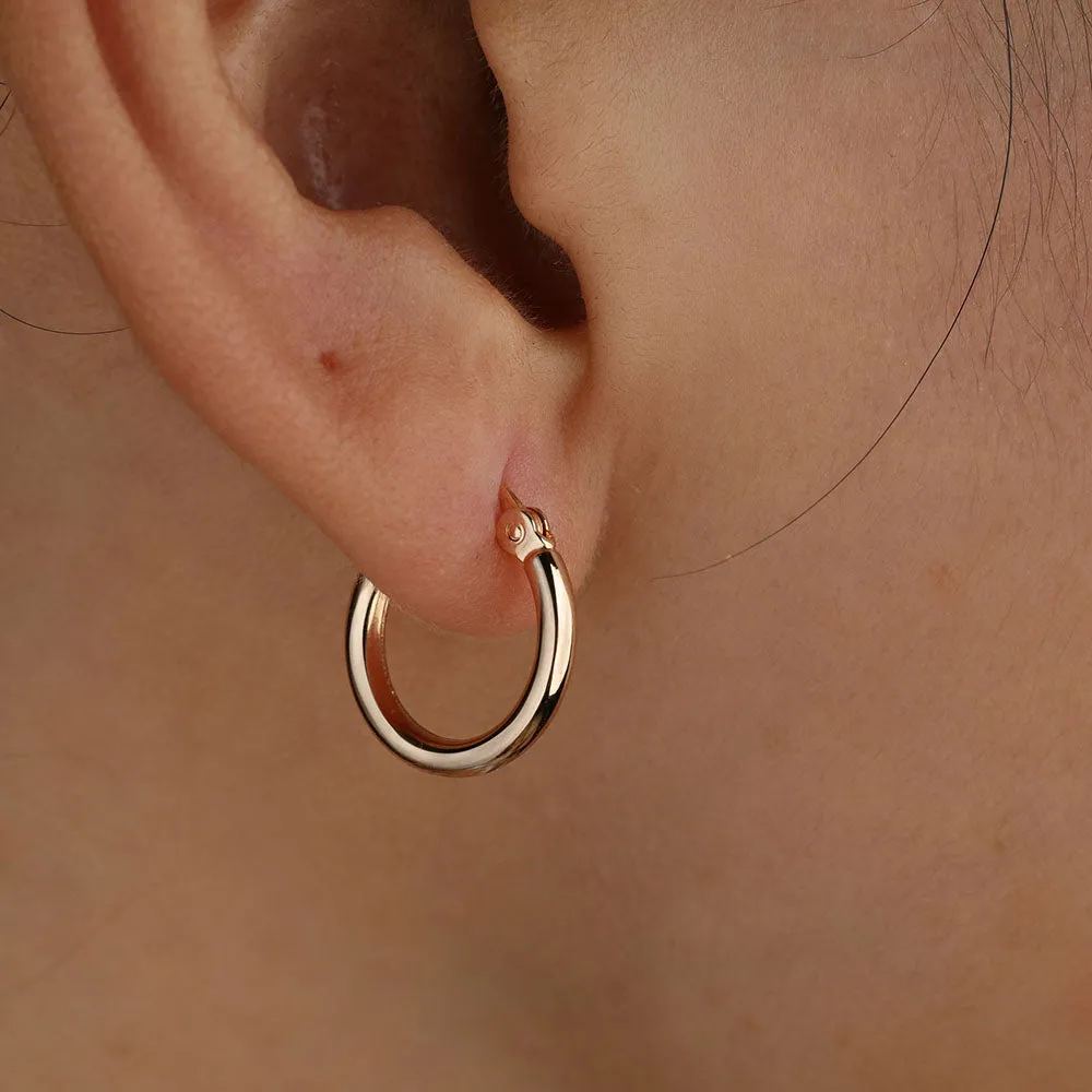 Mini Minimalist Hoop Earrings