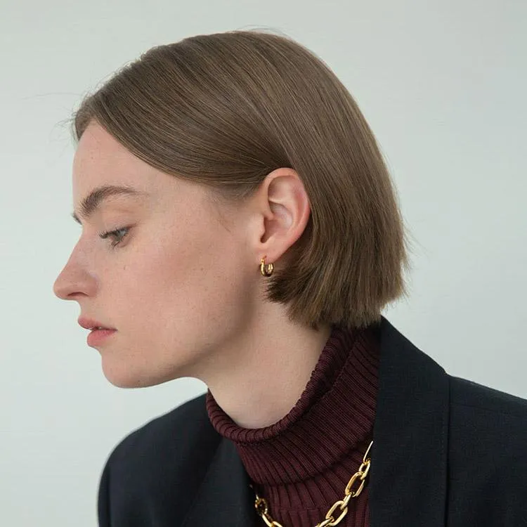 Mini Minimalist Hoop Earrings