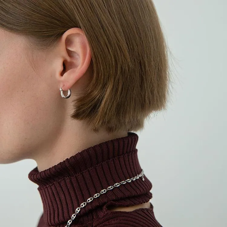 Mini Minimalist Hoop Earrings
