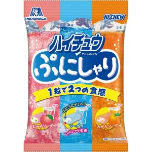 Morinaga Hi-Chew Assortment Soft Candy 3 Soda Flavors 68g (Pack of 6)