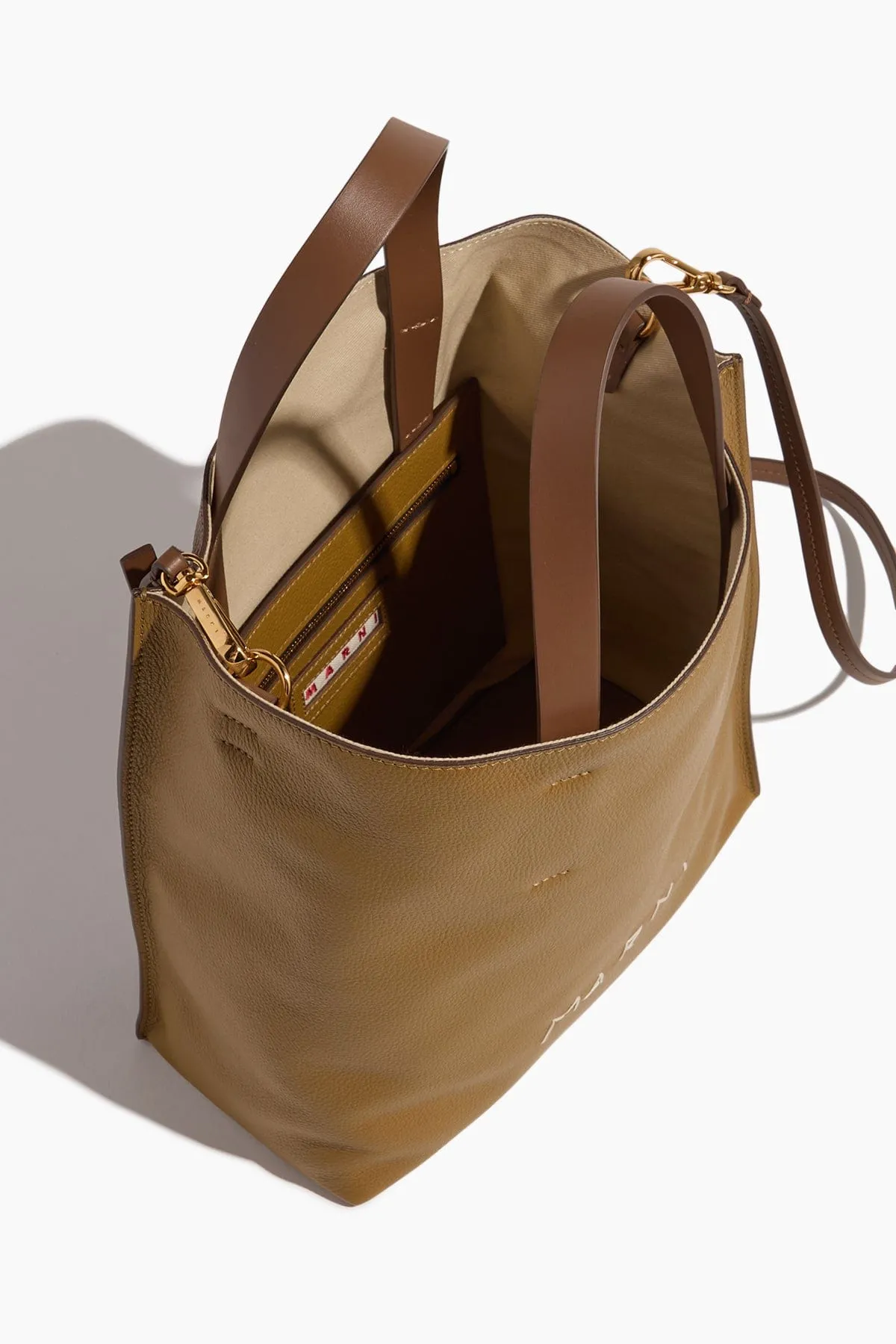 Museo Soft Tote in Dijon/Brown
